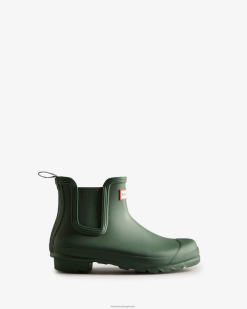 botas chelsea originales T424T86 mujer verde Hunter