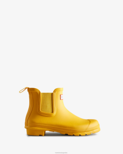 botas chelsea originales T424T88 mujer amarillo Hunter