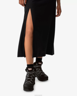 botas comando explorer de cuero con cordones y aislamiento T424T298 mujer negro Hunter