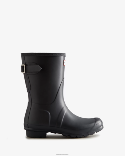 botas de lluvia ajustables con espalda corta T424T124 mujer pizarra gris Hunter