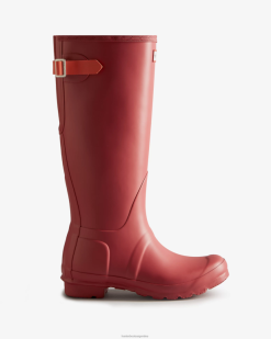botas de lluvia ajustables con parte trasera alta T424T190 mujer rosa glenmore/naranja copa de sol Hunter