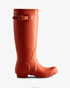 botas de lluvia altas originales T424T186 mujer óxido rorbu Hunter