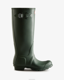 botas de lluvia altas originales T424T58 mujer verde Hunter