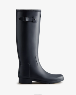botas de lluvia altas refinadas y de corte slim T424T93 mujer Armada Hunter