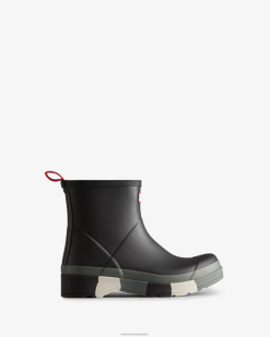 botas de lluvia play suela rayas cortas T424T558 hombresHunter