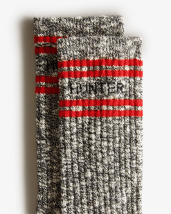 calcetines cortos con la marca college mouline T424T389 mujer negro Hunter