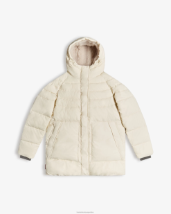 chaqueta acolchada de media altura con aislamiento intrepid T424T363 mujer Sauce blanco Hunter