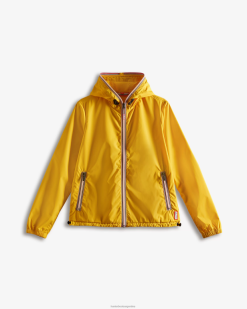 chaqueta plegable ligera reciclada T424T358 mujer amarillo Hunter