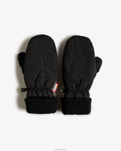 mitones intrépidos T424T449 hombres negro Hunter