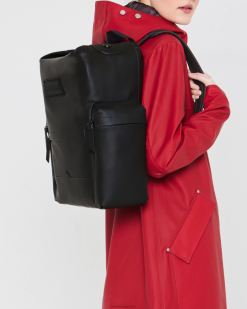 mochila con clip superior - cuero engomado T424T426 hombresHunter