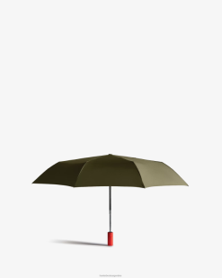 paraguas compacto automático T424T453 hombres oliva oscuro Hunter