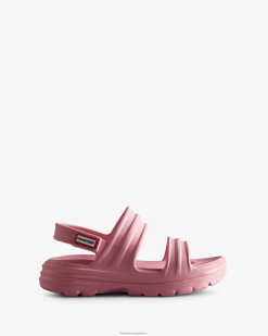 sandalia floreciente T424T240 mujer efervescencia rosa Hunter